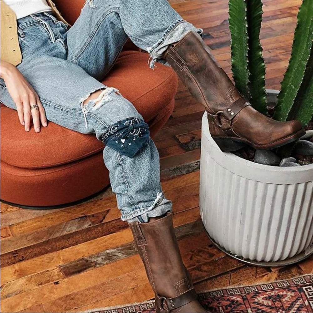 Frye leather boots